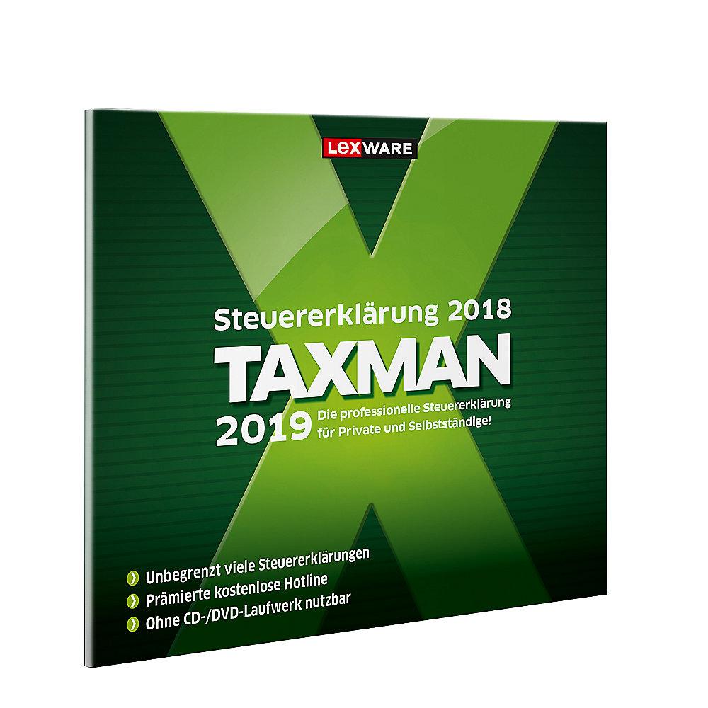 Lexware TAXMAN 2019 FFP mit Gutschein TAXMAN19 zusätzlich 10€ sparen*!, Lexware, TAXMAN, 2019, FFP, Gutschein, TAXMAN19, zusätzlich, 10€, sparen*!