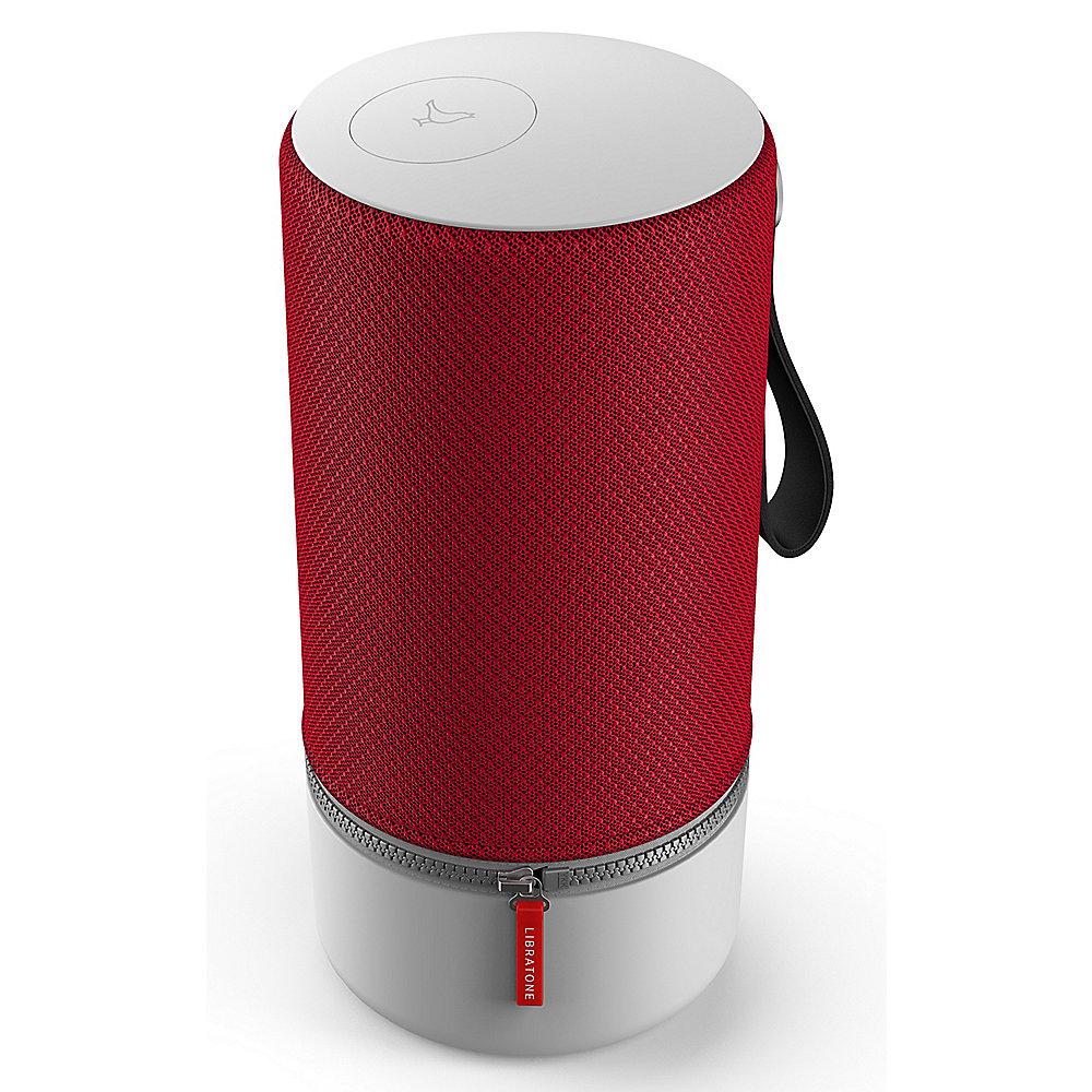 Libratone ZIPP 2 smarter Lautsprecher AirPlay2 fähig BT Multiroom Cranberry Red