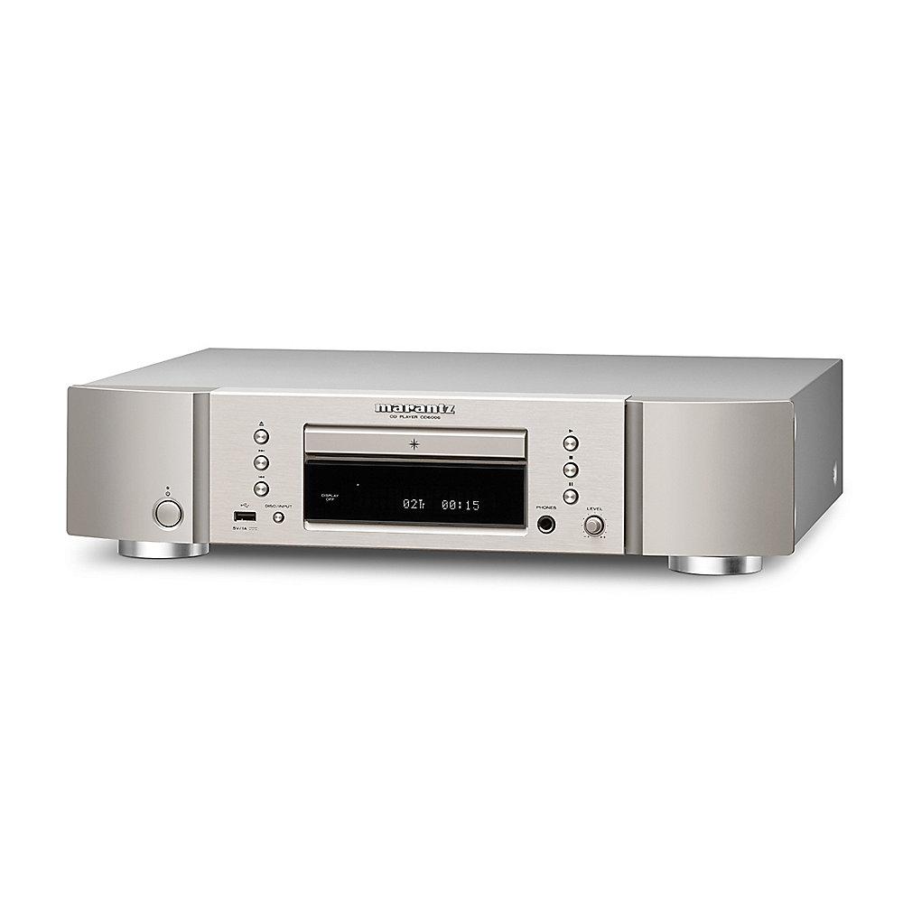 Marantz CD6006 High-End CD-Player silber/gold, Marantz, CD6006, High-End, CD-Player, silber/gold