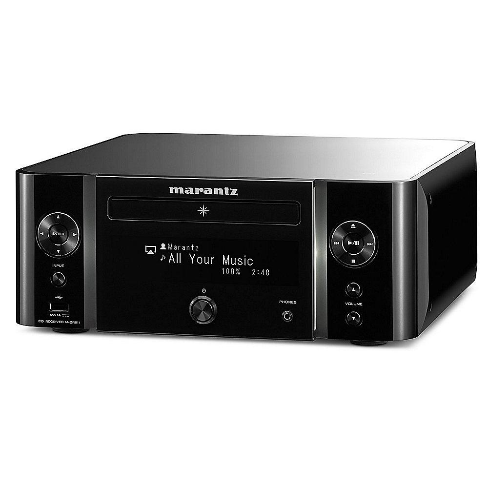 Marantz M-CR611 Melody CD Netzwerk Receiver WLAN AirPlay DAB  Schwarz, Marantz, M-CR611, Melody, CD, Netzwerk, Receiver, WLAN, AirPlay, DAB, Schwarz