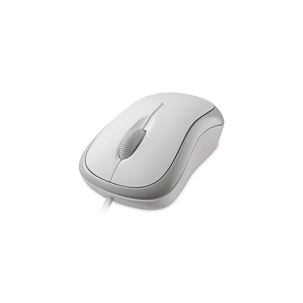 Microsoft Basic Optical Mouse USB Weiß