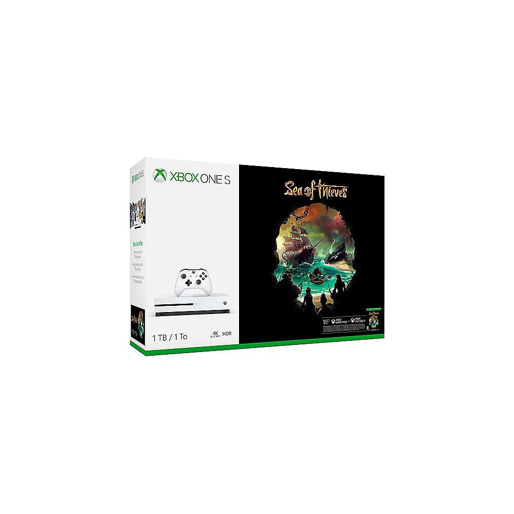 Microsoft Xbox One S Konsole 1TB Sea of Thieves Bundle, Microsoft, Xbox, One, S, Konsole, 1TB, Sea, of, Thieves, Bundle