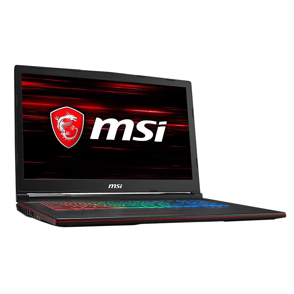 MSI GP73 8RF-656 Leopard 17,3" FHD i7-8750H 16GB/1TB 512GB SSD GTX1070 Win10