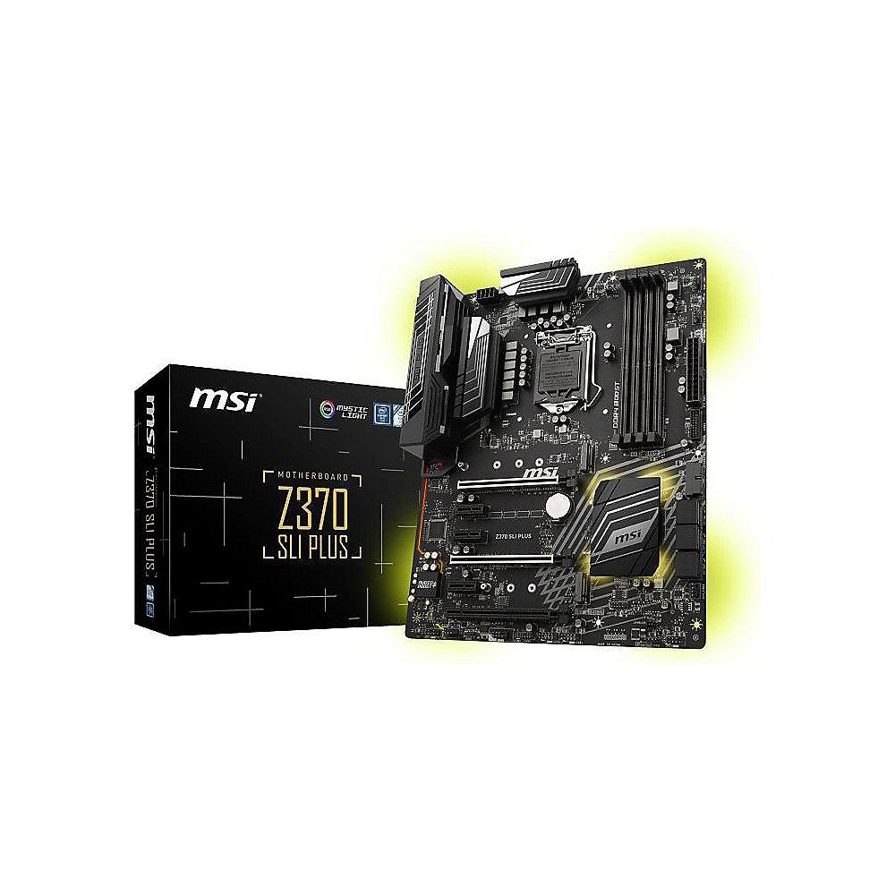 MSI Z370 SLI Plus ATX Mainboard Sockel 1151 (Coffee Lake)