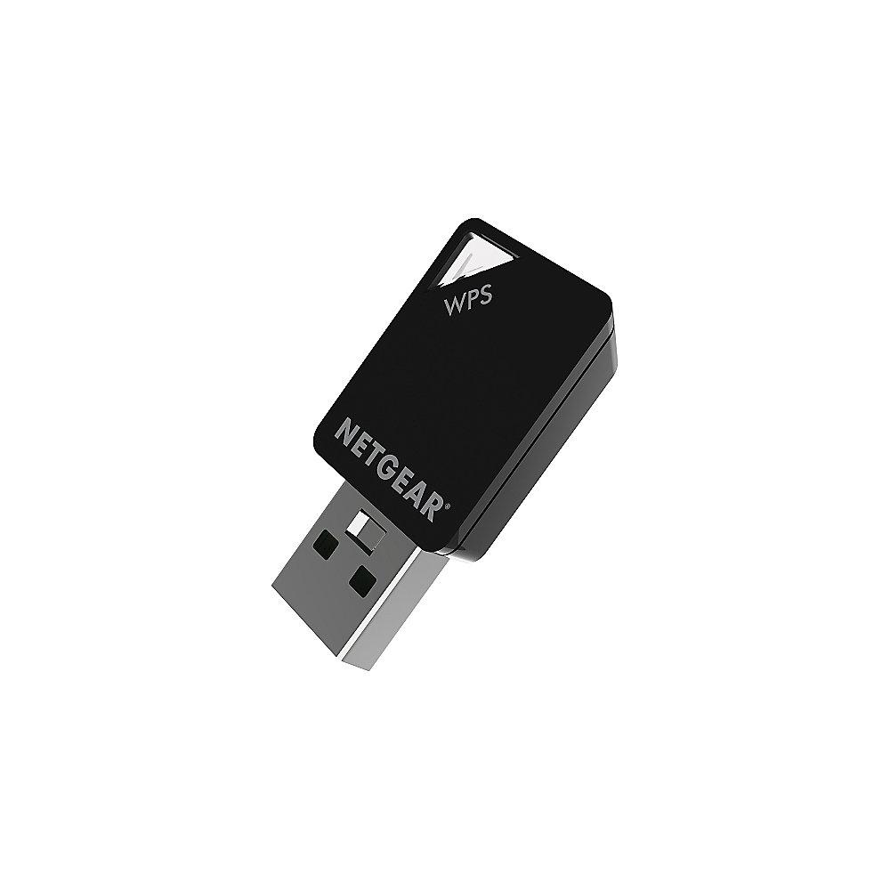 Netgear A6100 WiFi USB Mini Adapter WLAN USB-Adapter 150/433 MBit/s