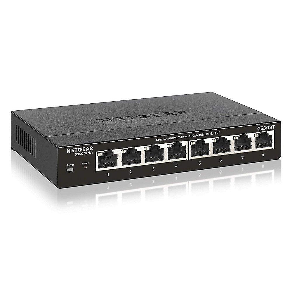 Netgear GS308T 8-Port Smart Managed Switch