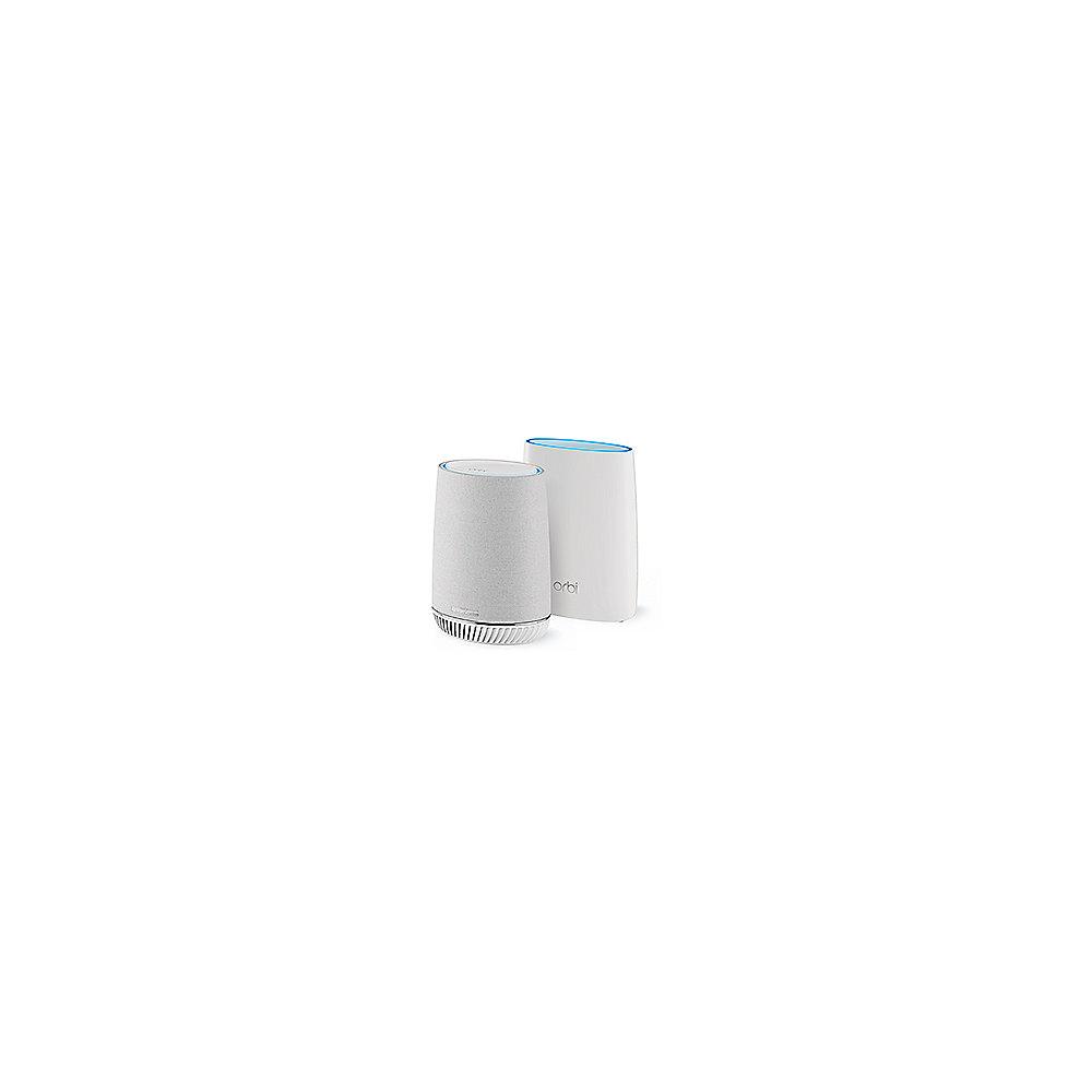 Netgear ORBI Voice AC3000 Mesh Tri-Band WLAN System Set (Router   Voice   Kabel)