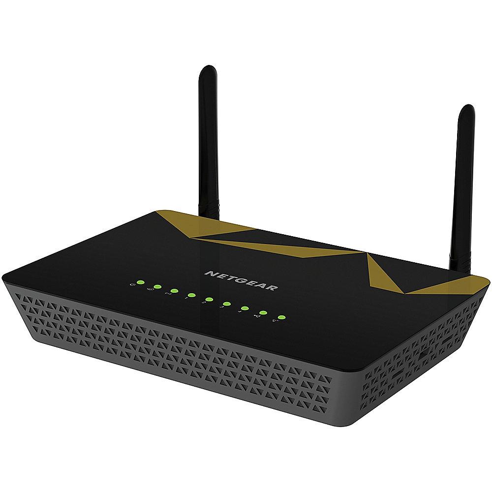 Netgear R6220 AC1200 Smart WLAN Router mit externen Antennen, Netgear, R6220, AC1200, Smart, WLAN, Router, externen, Antennen