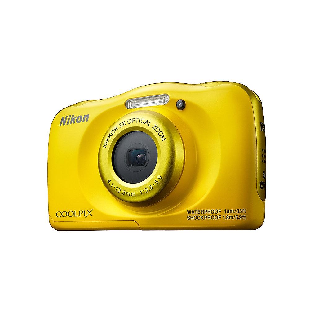 Nikon COOLPIX W100 Unterwasserkamera gelb