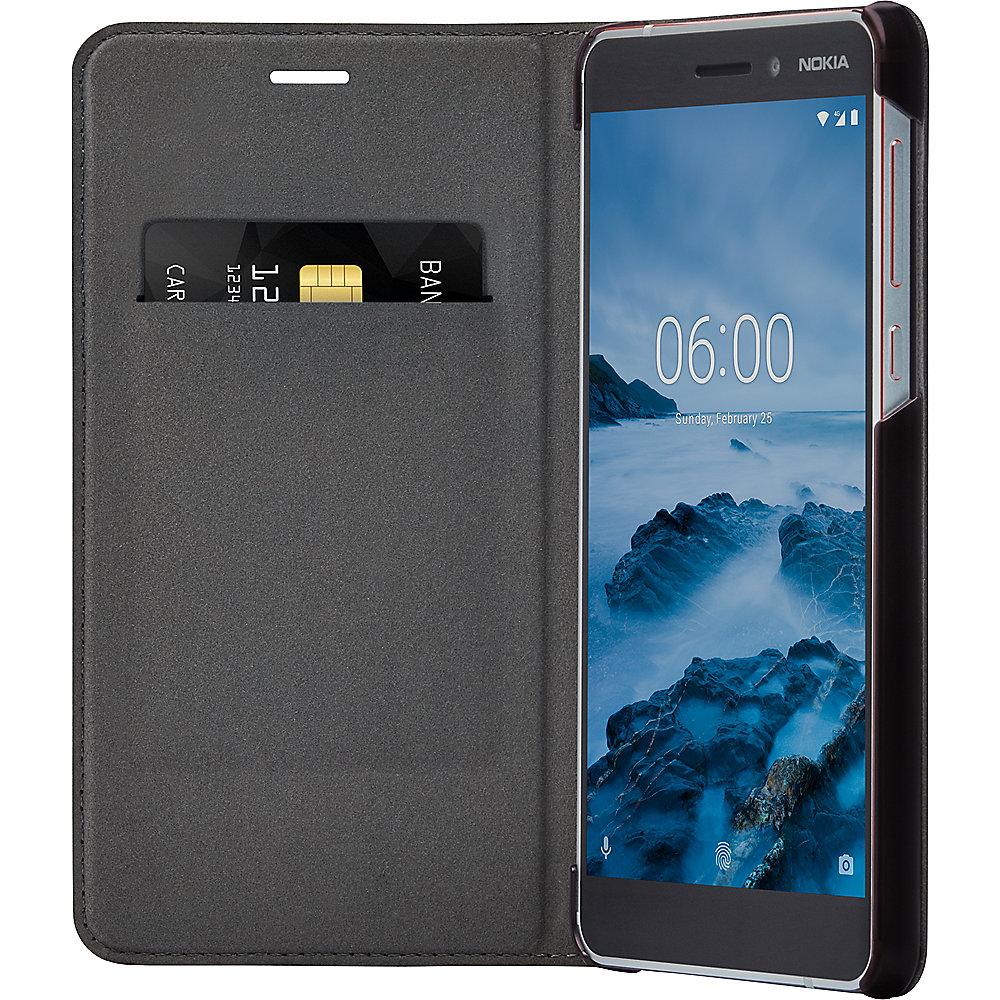 Nokia 6.1 - Flip Cover CP-308, Iron Red