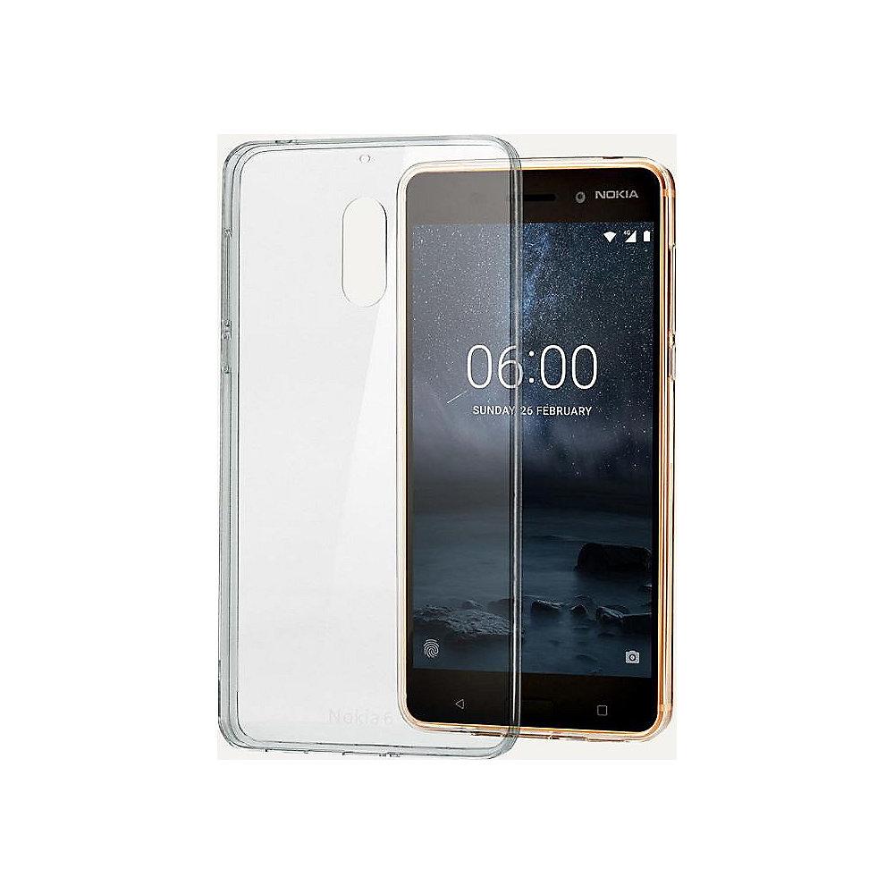 Nokia CC-101 Slim Crystal Cover für Nokia 6, transparent