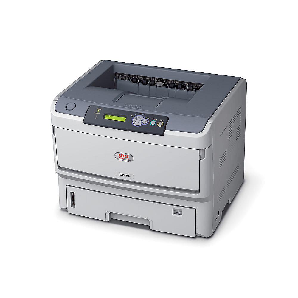 OKI B840dn LED-S/W-Laserdrucker LAN A3