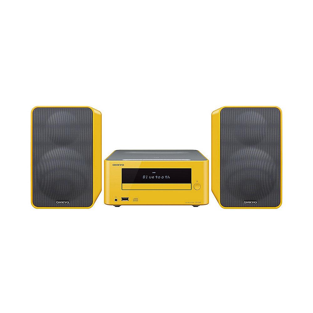 Onkyo CS-265-Y CD/MP3-Kompaktanlage mit Bluetooth NFC gelb
