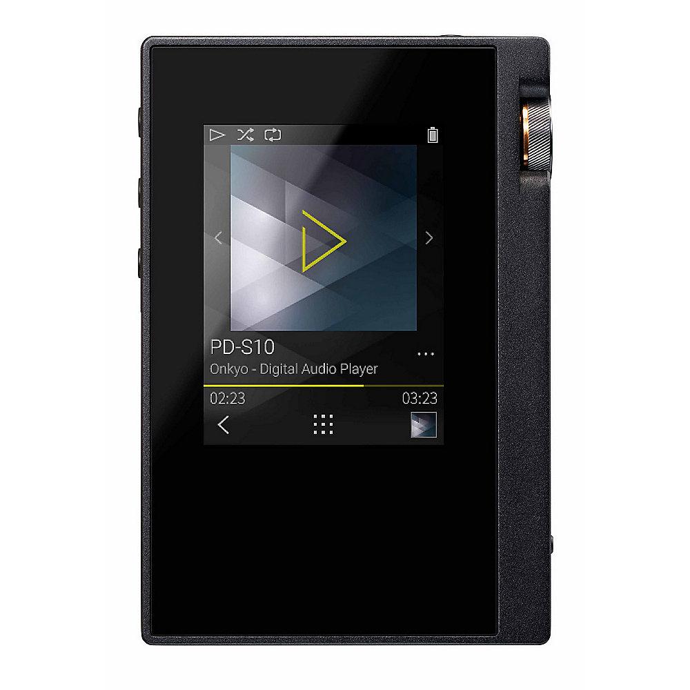 Onkyo PD-S10 digitaler High-Res-Audioplayer WLAN, Bluetooth, 2,4"-Touchscreen