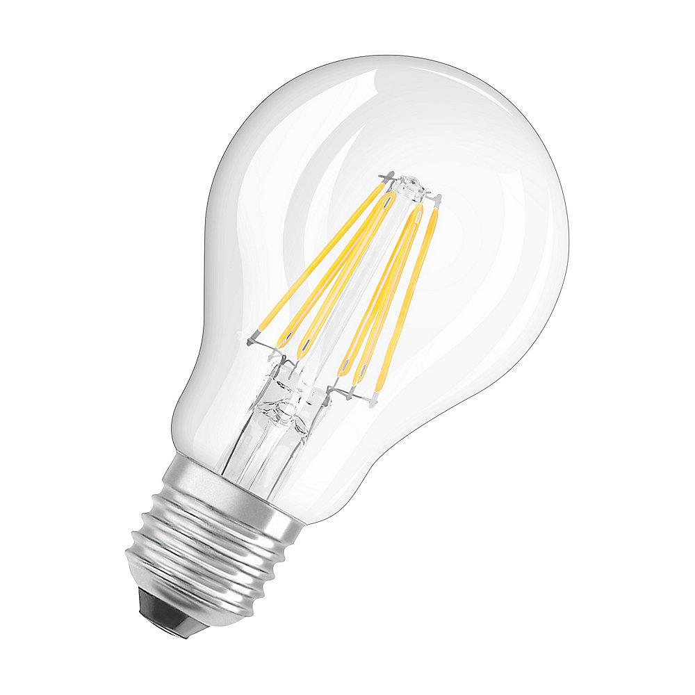 Osram LED Filament Classic A60 Birne 7W (60W) klar E27 warmweiß 2er-Pack