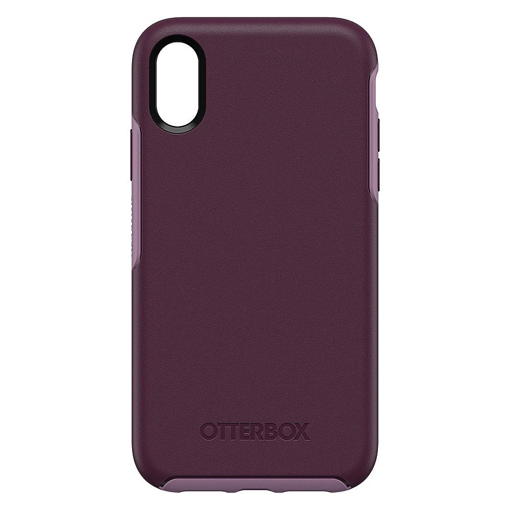 OtterBox Symmetry Series Schutzhülle für iPhone XR violett 77-59865