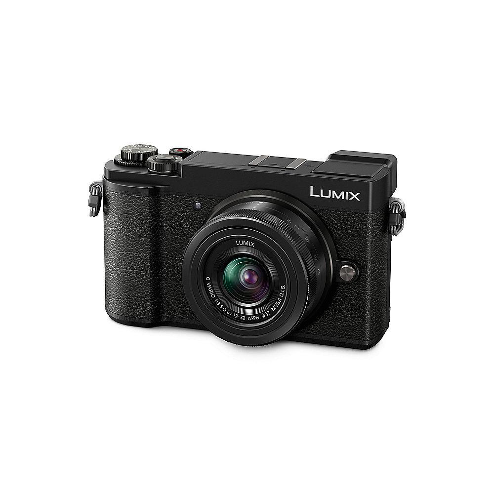 Panasonic Lumix DC-GX9 Kit Systemkamera 20MP mit Objektiv H-FS12032E-K