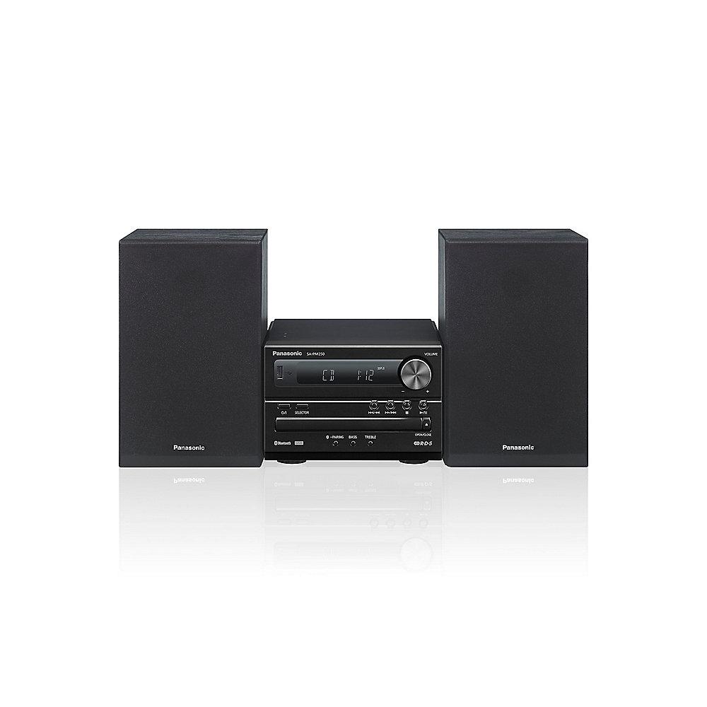 Panasonic SC-PM250EG-K Mikrosystem mit Bluetooth schwarz, Panasonic, SC-PM250EG-K, Mikrosystem, Bluetooth, schwarz