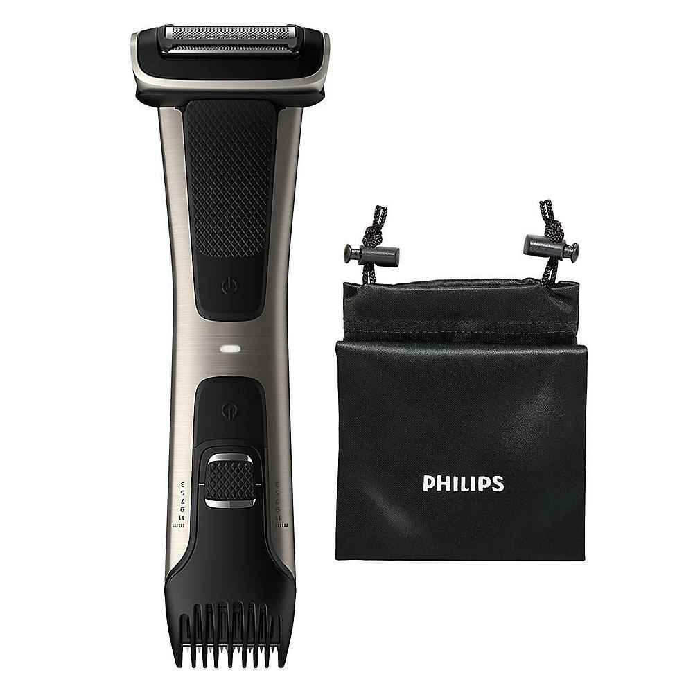 Philips BG7025/15 Wasserfester Bodygroomer mit zweiseitigem Design