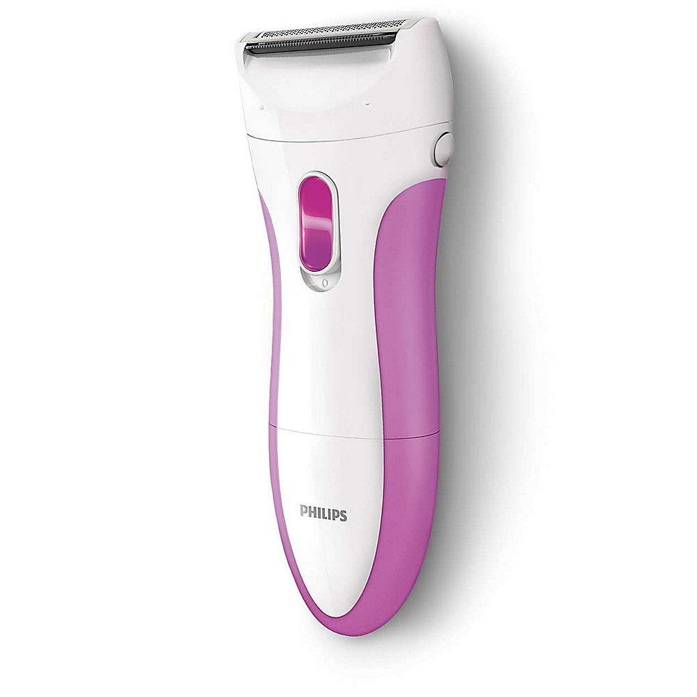 Philips HP6341/00 Ladyshaver Nass und Trocken weiß/lila