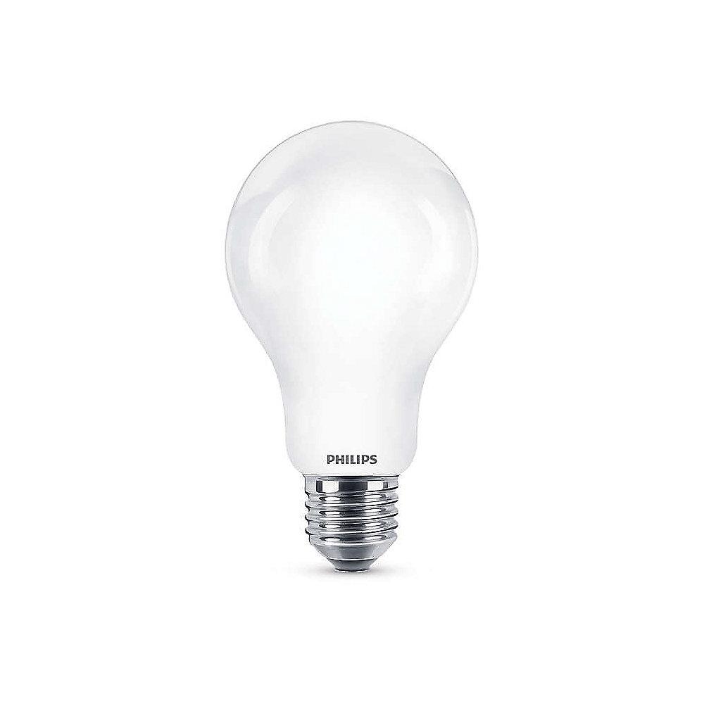 Philips LED Birne A70 11,5W (100W) E27 matt warmweiß