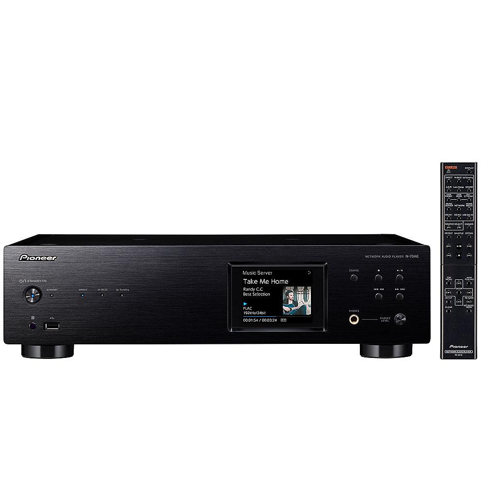 Pioneer N-70AE Pure Audio Netzwerk-Player HiRes SPDIF Multiroom schwarz
