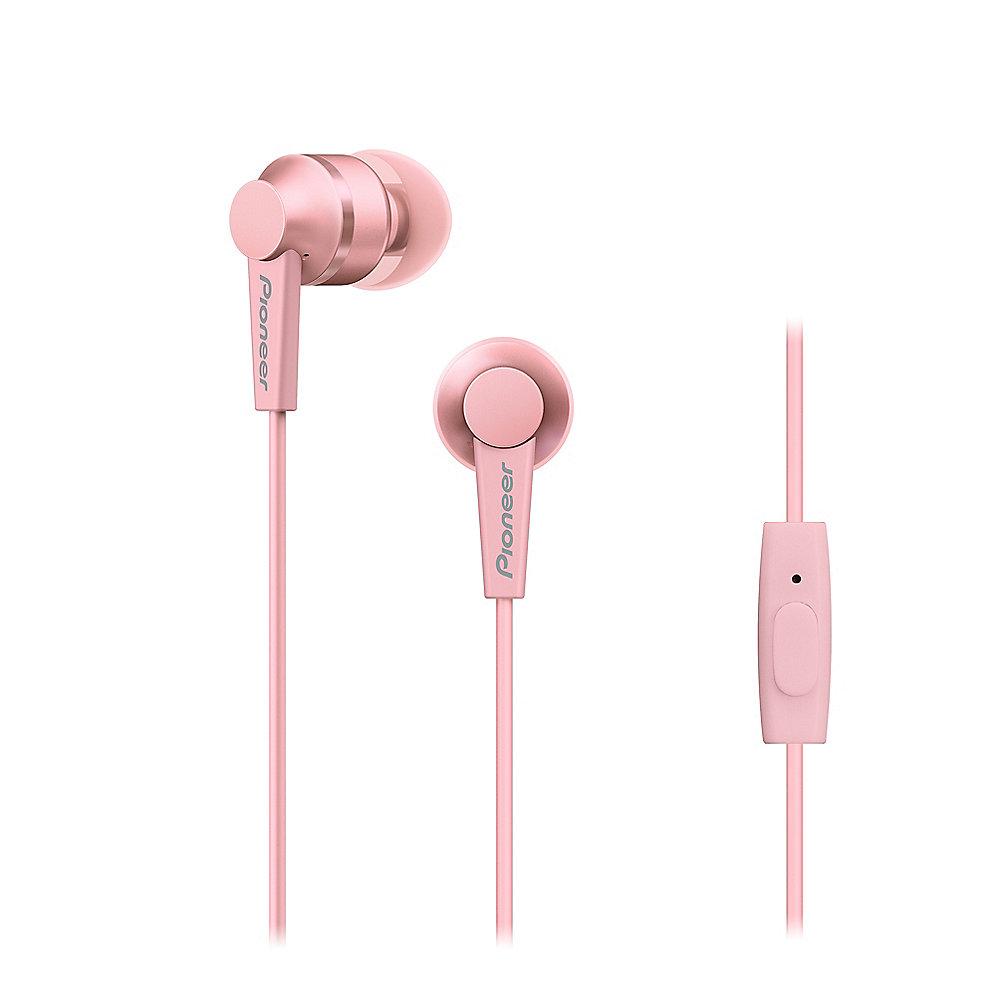 Pioneer SE-C3T-P In-Ear Kopfhörer Aluminium Designe ultra leicht rose