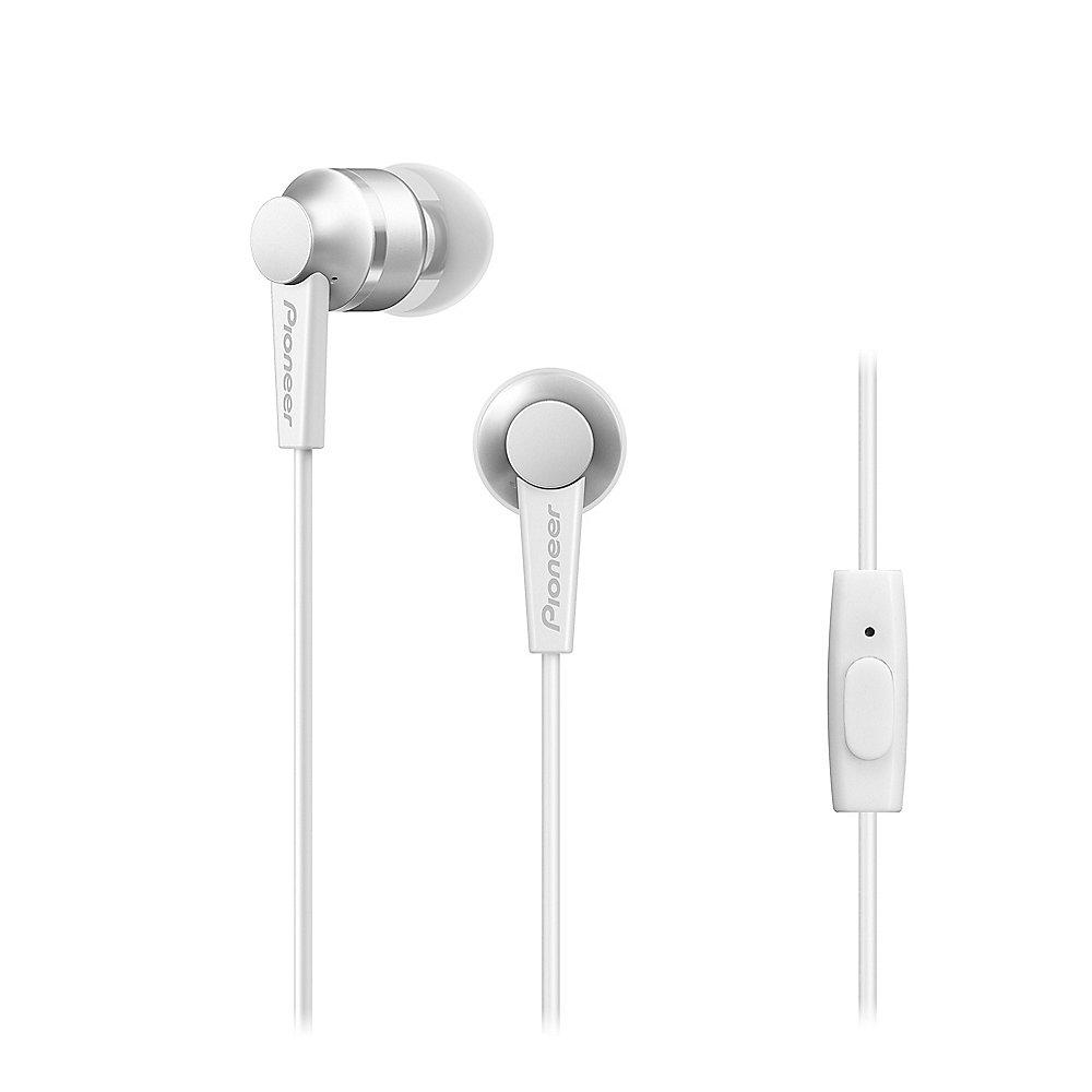 Pioneer SE-C3T-W In-Ear Kopfhörer Aluminium Designe ultra leicht weiß, Pioneer, SE-C3T-W, In-Ear, Kopfhörer, Aluminium, Designe, ultra, leicht, weiß