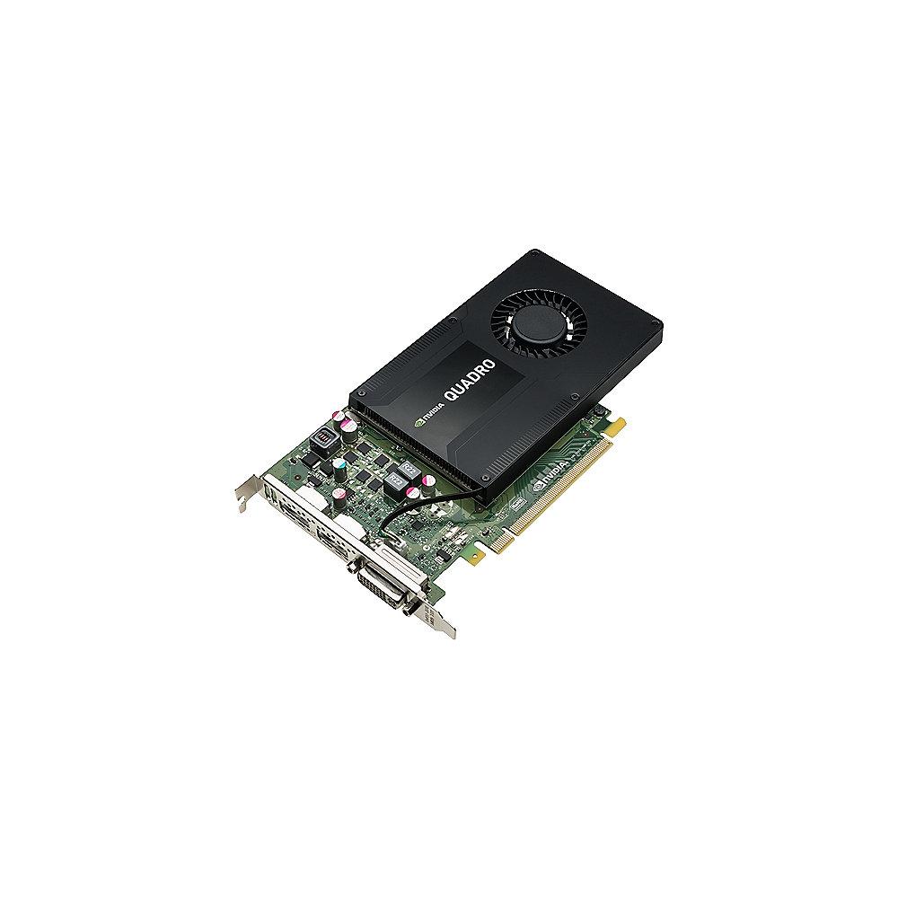 PNY Quadro K2200 4GB GDDR5 PCIe 2xDP/DVI - Retail Single-Slot Profile