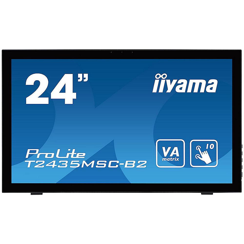 Proj. iiyama ProLite T2435MSC-B2 59.8cm (23.6") Multitouch-Monitor