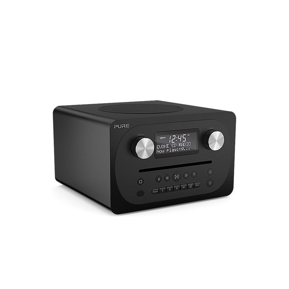 Pure Evoke C-D4, Siena schwarz DAB Radio