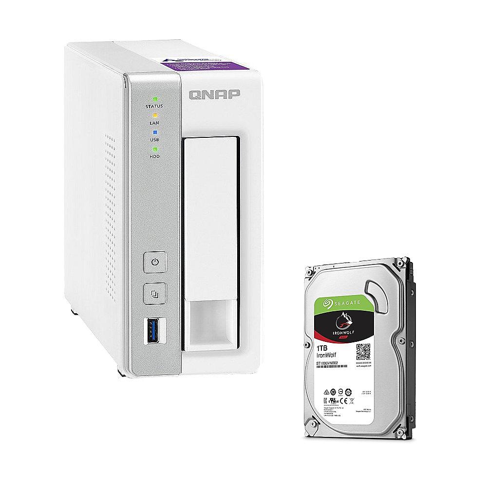 QNAP TS-131P NAS System 1-Bay 1TB inkl. 1x 1TB Seagate ST1000VN002