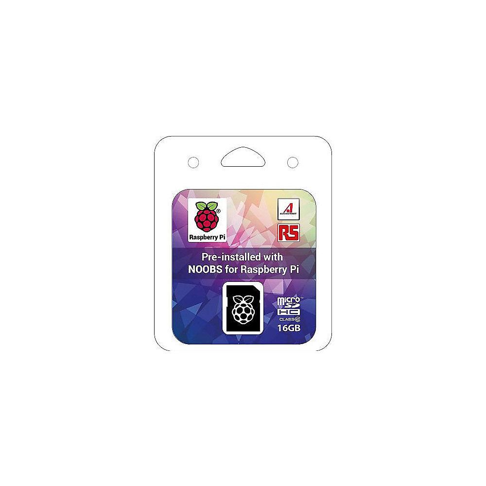 Raspberry Pi NOOBS 16GB microSD-Karte und SD-Kartenadapter