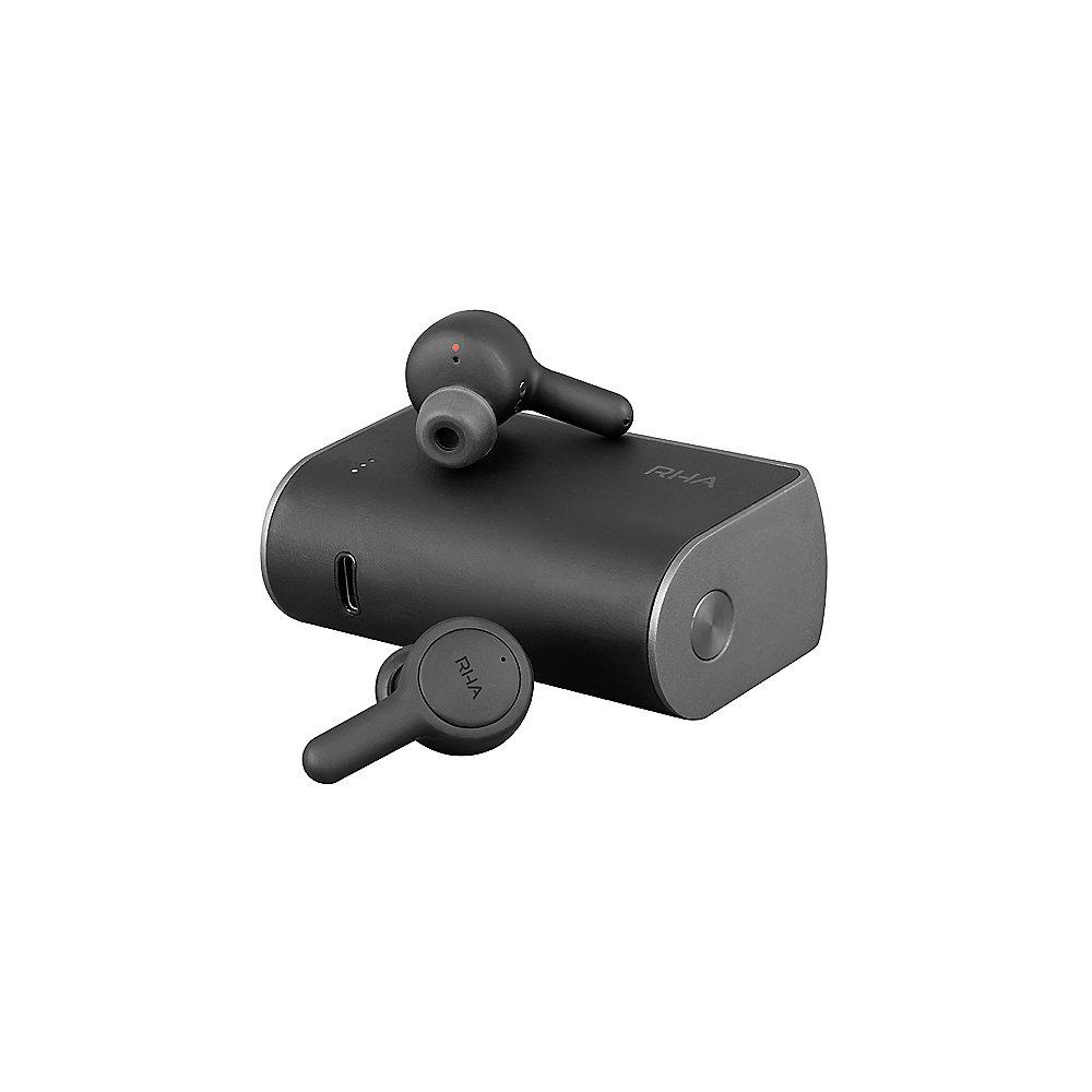 RHA TrueConnect Echte Drahtlose In-Ear-Kopfhörer Schwarz