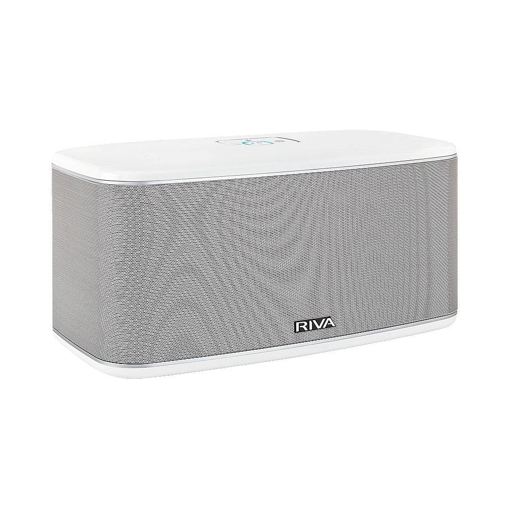 RIVA Festival Multi-Room-Lautsprecher weiß WLAN Bluetooth Chromecast