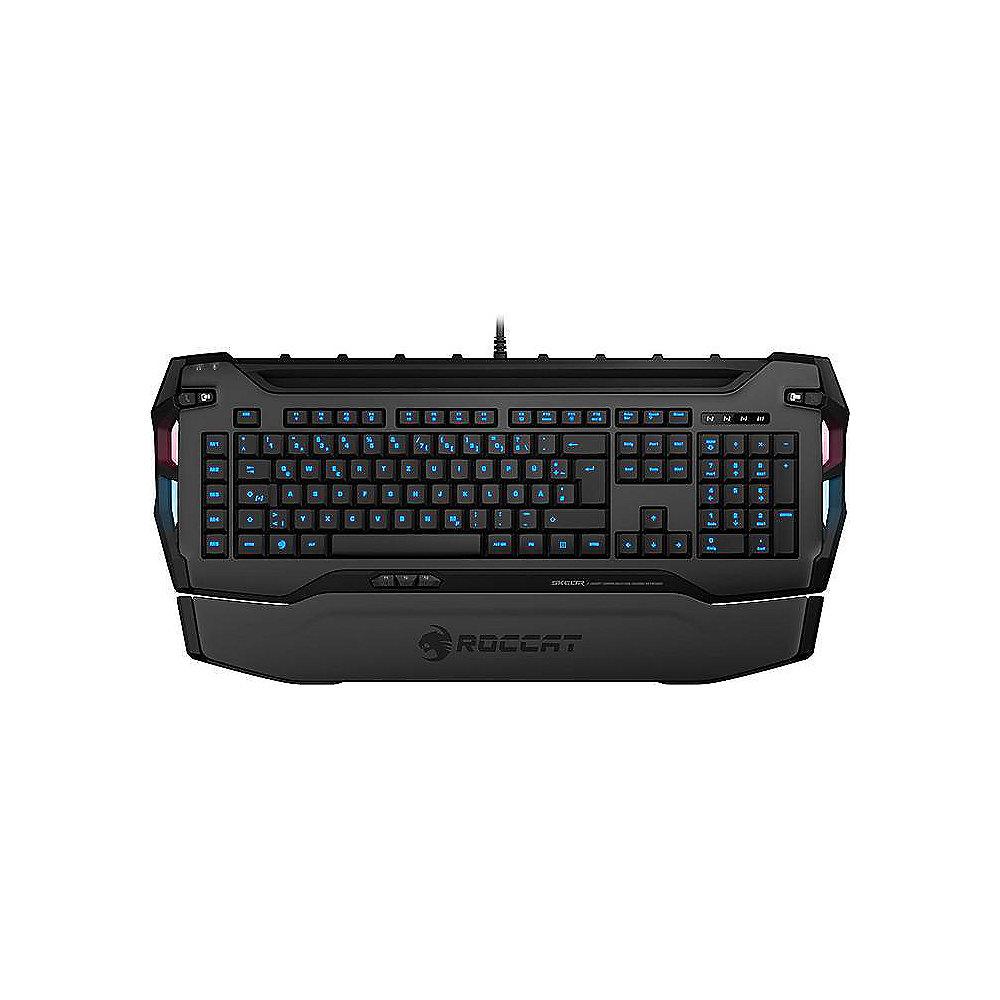 ROCCAT Skeltr Gaming Tastatur DE RGB Smartphone-Halterung grau ROC-12-230-GY