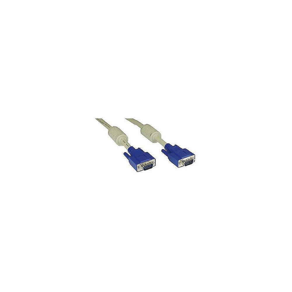 S-VGA Kabel 15pol HD St/St 0,5m, S-VGA, Kabel, 15pol, HD, St/St, 0,5m