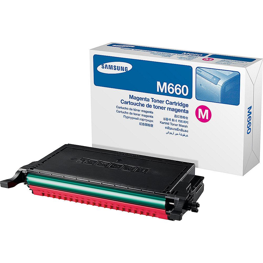 Samsung CLP-M660B Original Toner Magenta für ca. 5.000 Seiten