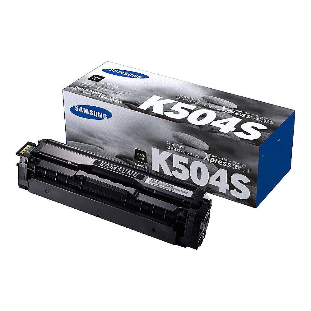 Samsung CLT-K504S Original Toner Schwarz ca. 2.500 Seiten