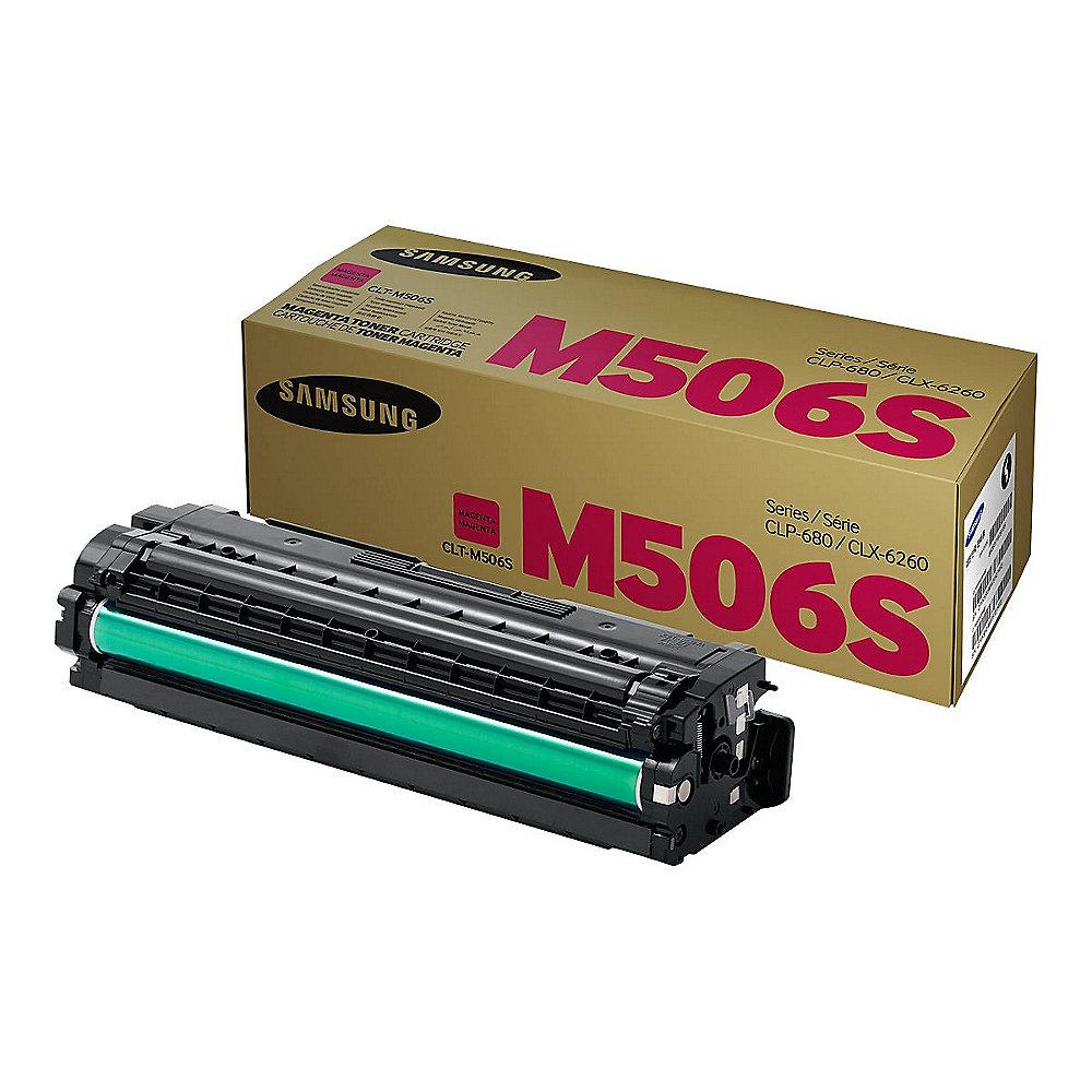 Samsung CLT-M506S Original Toner Magenta für ca. 1.500 Seiten