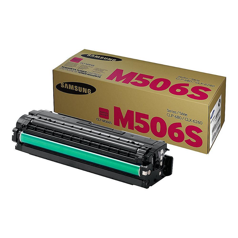 Samsung CLT-M506S Original Toner Magenta für ca. 1.500 Seiten