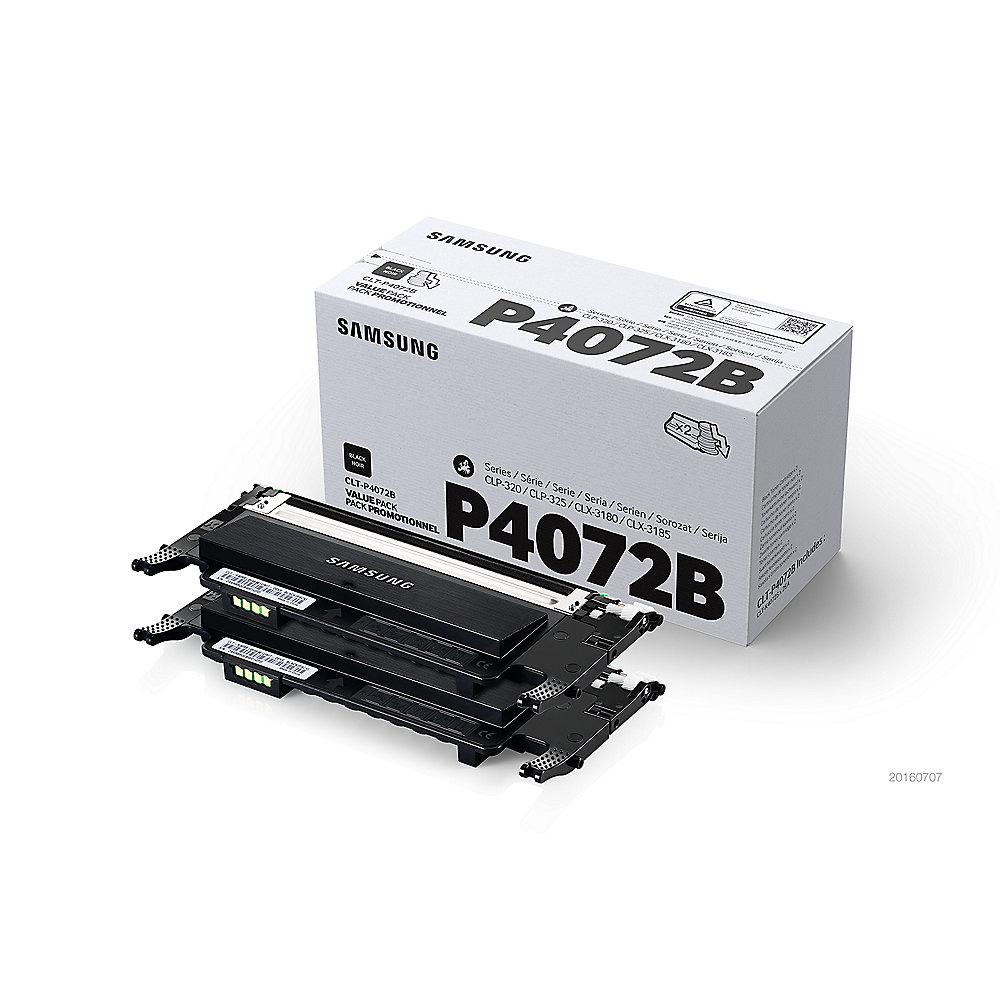 Samsung CLT-P4072B Toner Twin Pack Schwarz (2 Stück)   20€