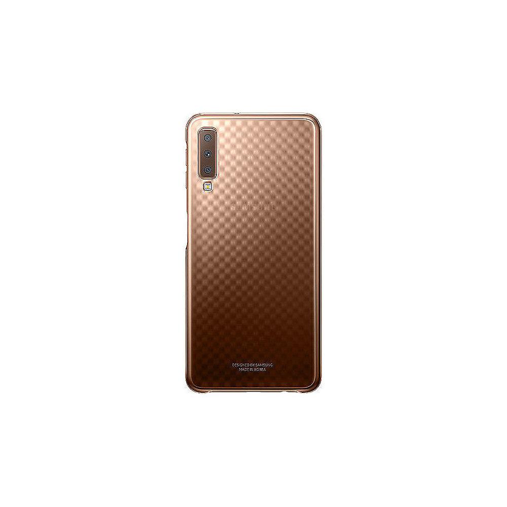 Samsung EF-AA750 Gradation Cover für Galaxy A7 (2018) gold