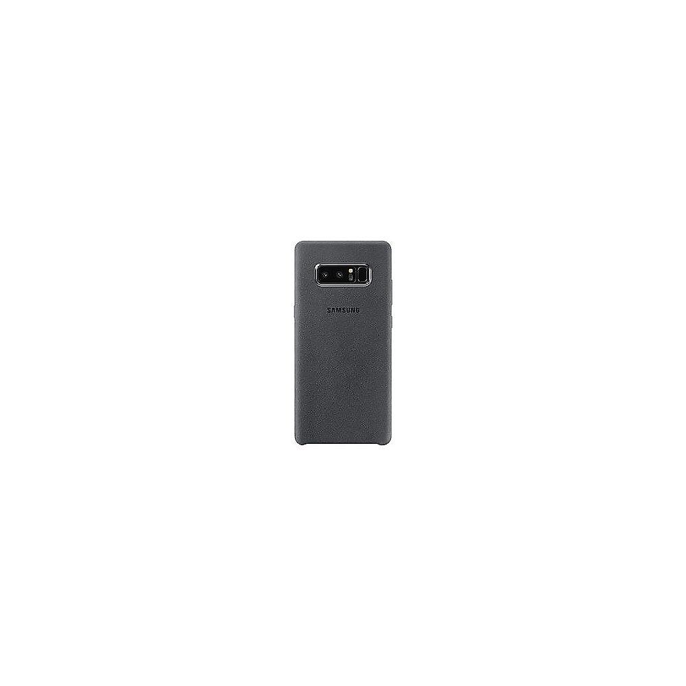 Samsung EF-XN950 Alcantara Cover für Galaxy Note8, dunkelgrau
