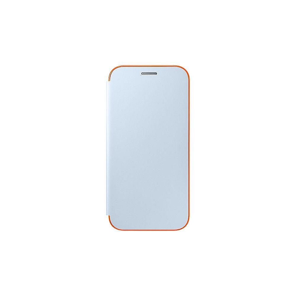 Samsung Neon Flip Cover EF-FA520 für Galaxy A5 (2017), Blau