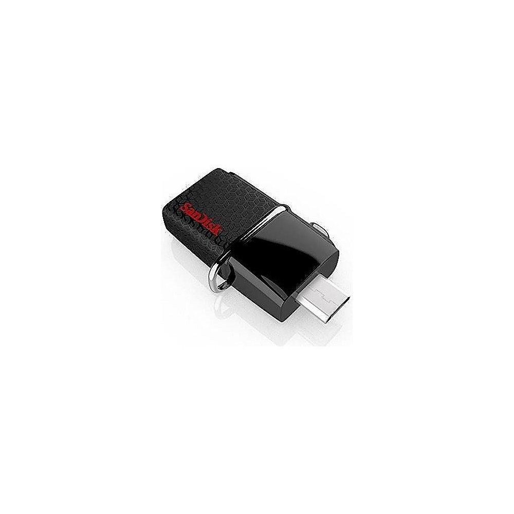 SanDisk Ultra Android Dual 128GB USB 3.0 Type-A/USB Laufwerk schwarz