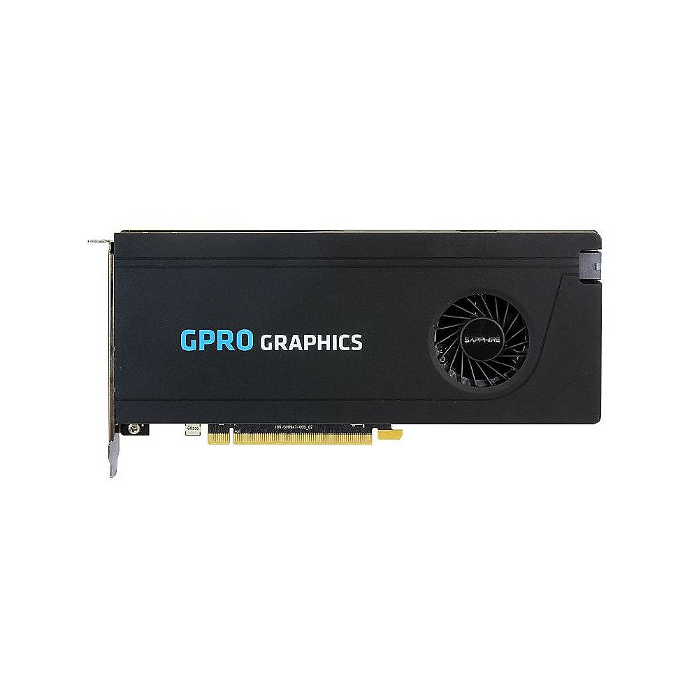 Sapphire AMD GPro 8200 8GB GDDR5 4x DP Grafikkarte (BrownBox), Sapphire, AMD, GPro, 8200, 8GB, GDDR5, 4x, DP, Grafikkarte, BrownBox,