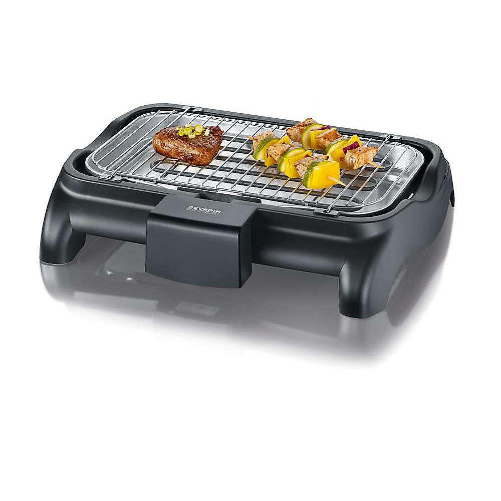 Severin PG 8510 Barbecue-Grill schwarz, Severin, PG, 8510, Barbecue-Grill, schwarz