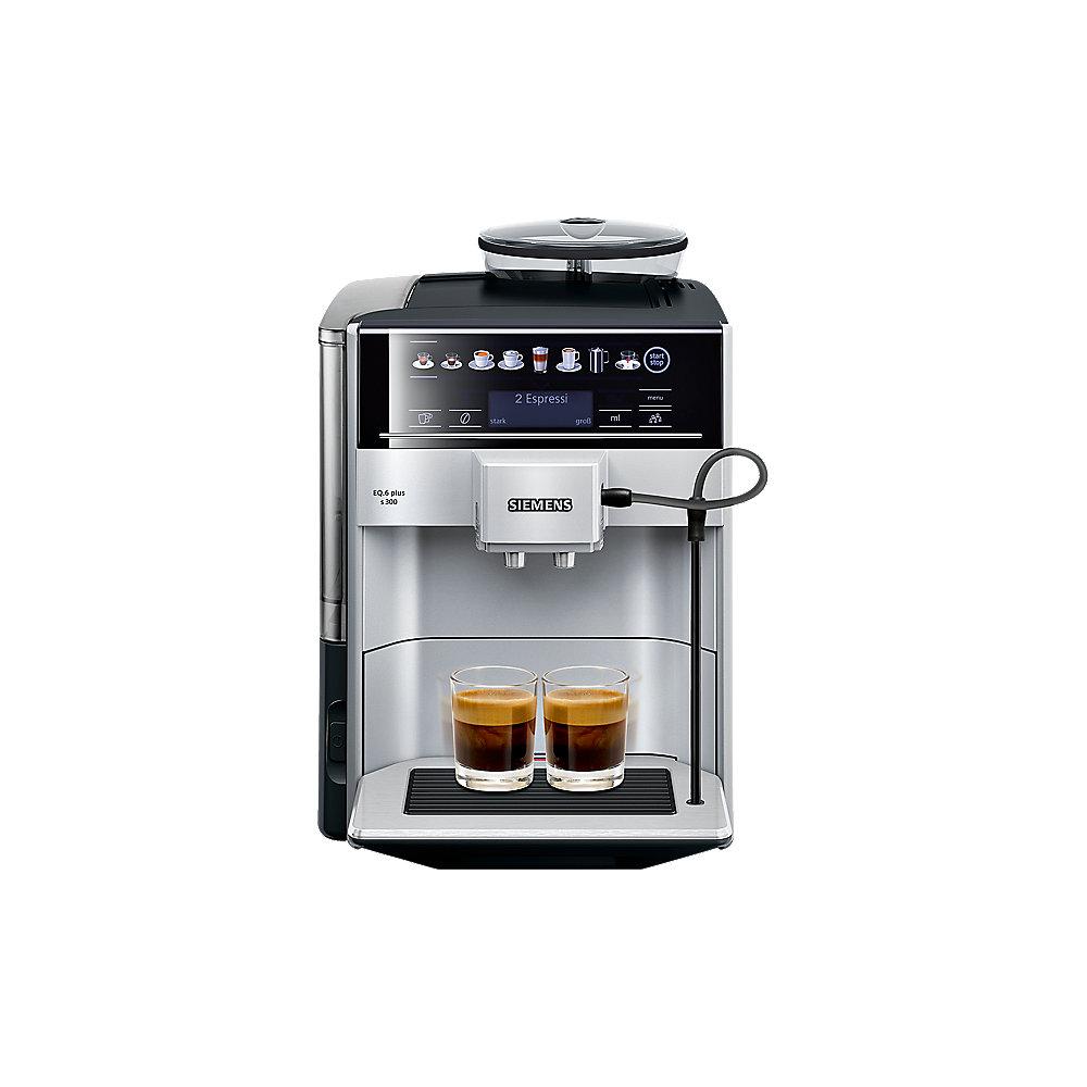 Siemens TE653501DE EQ.6 plus s300 Kaffeevollautomat Silber