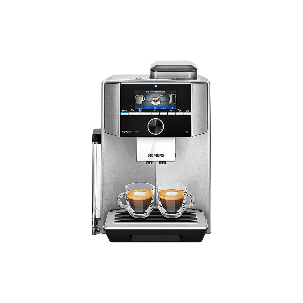 Siemens TI9555X1DE EQ.9 plus connect s500 Kaffeevollautomat Edelstahl, Siemens, TI9555X1DE, EQ.9, plus, connect, s500, Kaffeevollautomat, Edelstahl